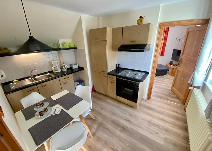 شقة Gartenblick Im Haus Gerlach